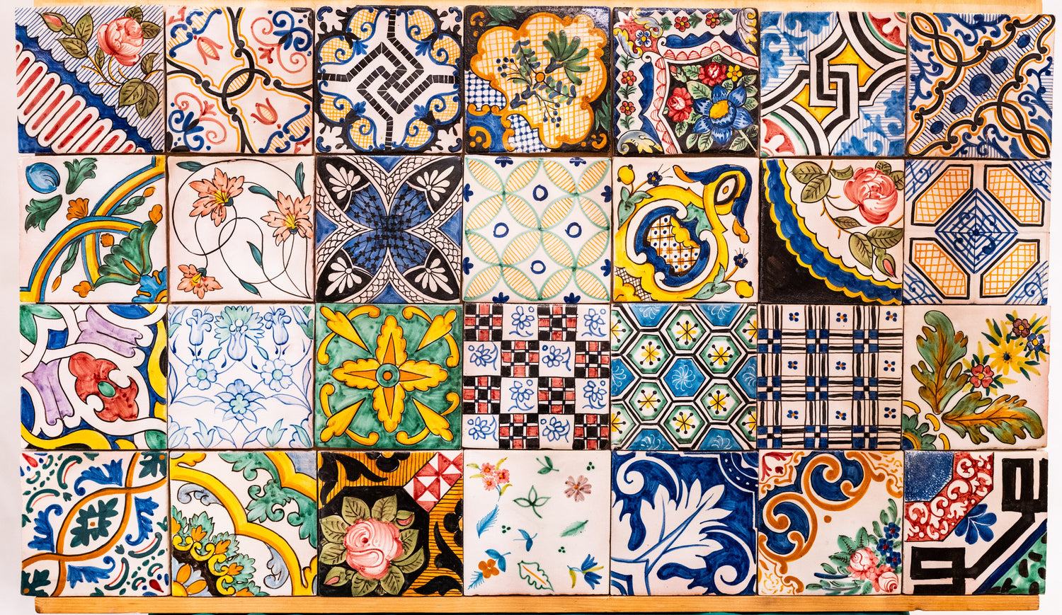 Hand-painted Italian Tiles