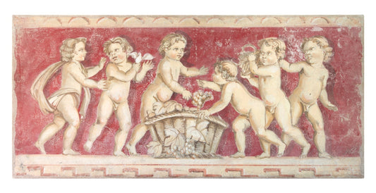 Cherubs at Harvest Dance Italian Fresco