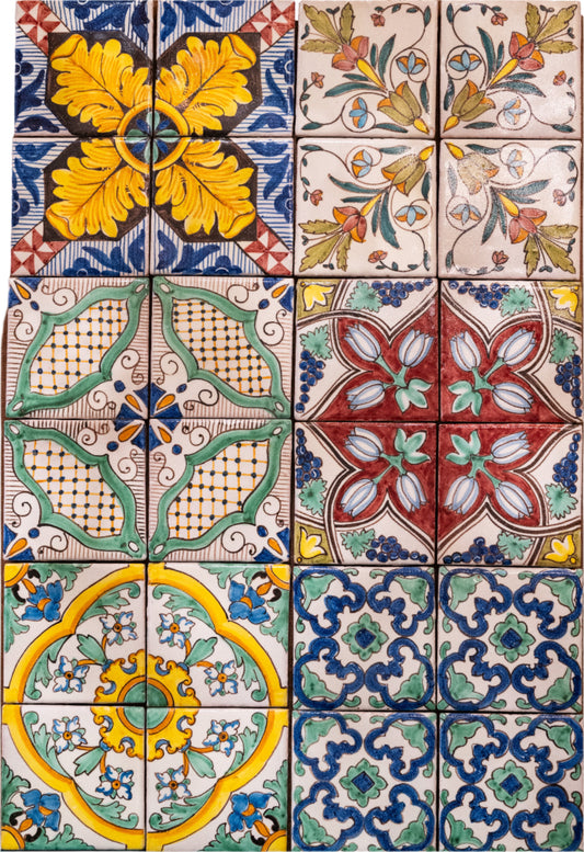 Wholesale Hand-painted Italian Tiles Botanica Bold Collection