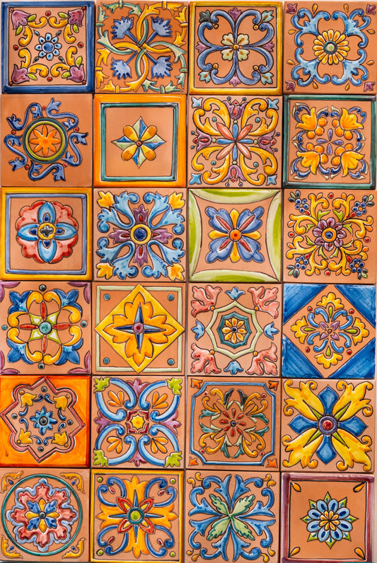 Wholesale Hand-painted Italian Tiles Terra Viva Collection