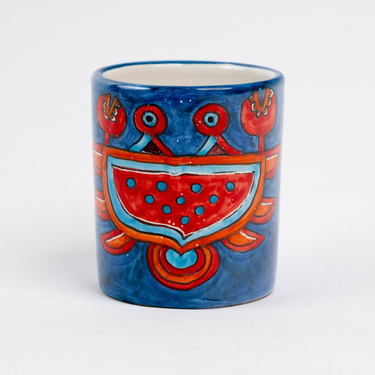 Italian Terracotta Zodiac Mug